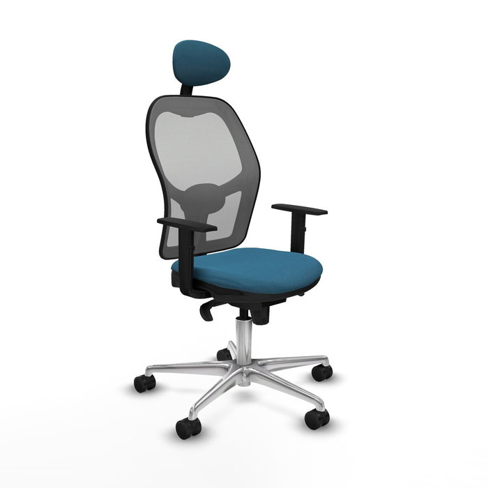Piqueras y Crespo Chaise de Bureau 1D086N1 Gris Vert pétrole Piqueras y Crespo Chaise de Bureau 1D086N1 Gris Vert pétrole