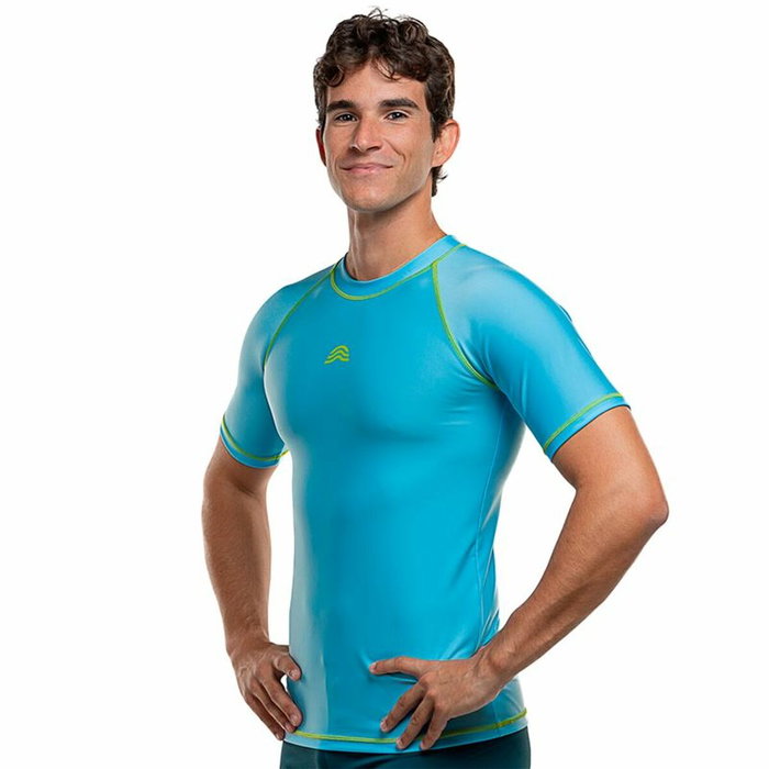 Maillot de Corps de Sport à Manches Coupe Aquarapid Aquarapida Bleu Indigo