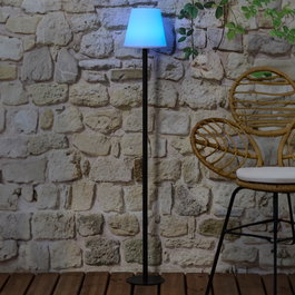 Home Deco Factory Lampe de pied rechargeable à couleurs changeantes