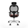 Piqueras y Crespo Chaise de Bureau 1D086N2 Orange Foncé