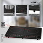 Clatronic DKI 3609 Plaque à induction double noire