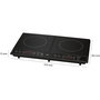 Clatronic DKI 3609 Plaque à induction double noire