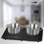Clatronic DKI 3609 Plaque à induction double noire