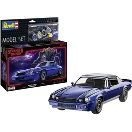 Revell Maquette de voiture Stranger Things - Billy's Chevy Camaro Z/28 1:24 - Kit avec colle, peintures et pinceaux - Model Set
