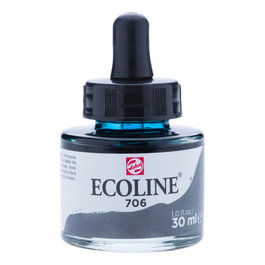 Ecoline Aquarelle Liquide 30 ml Gris Oscuro 706