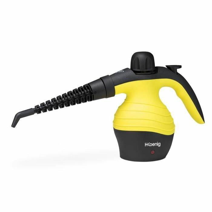 Hkoenig Nettoyeur vapeur à main 1000 W - Jaune Hkoenig Nettoyeur vapeur à main 1000 W - Jaune