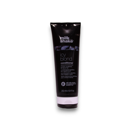 Milk Shake Icy Blond - Après-shampooing Conditionneur aux Protéines de Lait, Neutralise les Reflets Jaunes ou Orangés, 250 ml