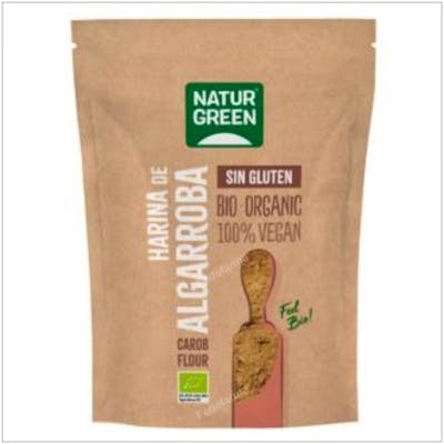 Naturgreen Bio Sg Farine de Caroube 500g - 100% Bio, Vegan et Sans Gluten Naturgreen Bio Sg Farine de Caroube 500g - 100% Bio, Vegan et Sans Gluten