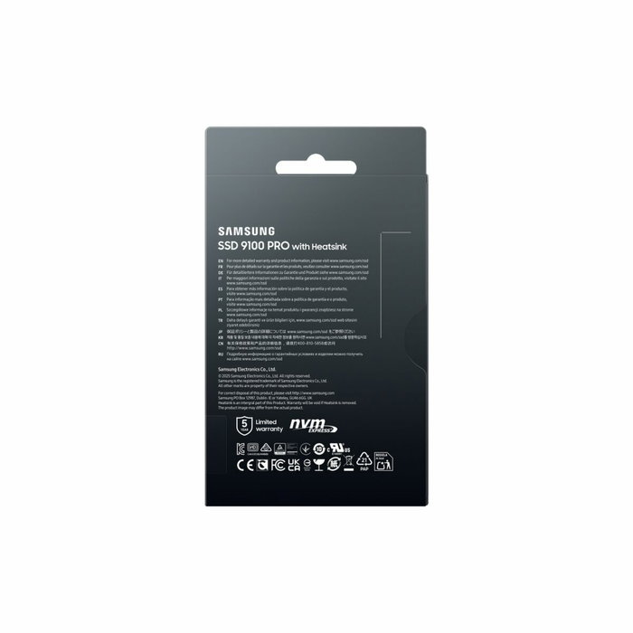 Samsung 9100 PRO avec dissipateur SSD Interne 1 To NVMe M.2 PCIe 5.0