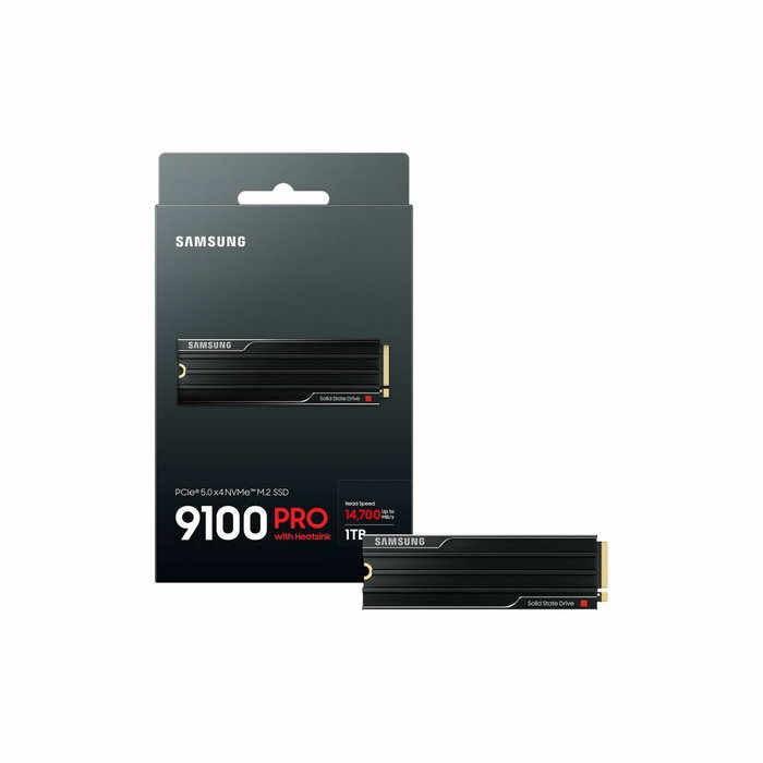 Samsung 9100 PRO avec dissipateur SSD Interne 1 To NVMe M.2 PCIe 5.0