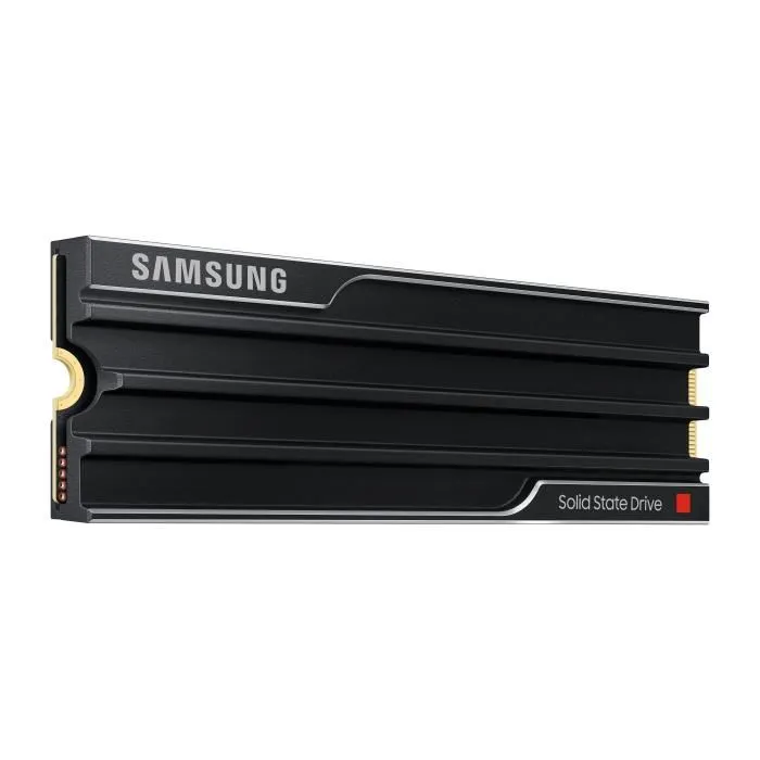 Samsung 9100 PRO MZ-VAP1T0CW - SSD Interne NVMe M.2 PCIe 5.0 x4 avec dissipateur - 1 To - Vitesse de lecture jusqu'à 14 800 Mo/s - Compatible PS5, PC, ordinateur portable
