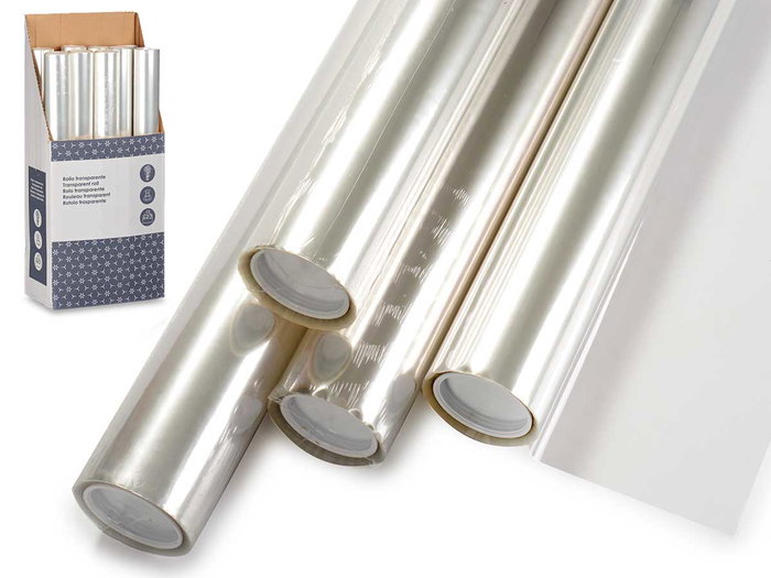 Arte Regal Rouleau Bioflor 62 x 2500 cm Transparent Polypropylène (Set de 9) Arte Regal Rouleau Bioflor 62 x 2500 cm Transparent Polypropylène (Set de 9)