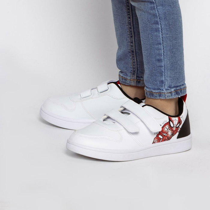 Spider-Man Chaussures de Sport pour Enfants Blanc Taille 26 Spider-Man Chaussures de Sport pour Enfants Blanc Taille 26