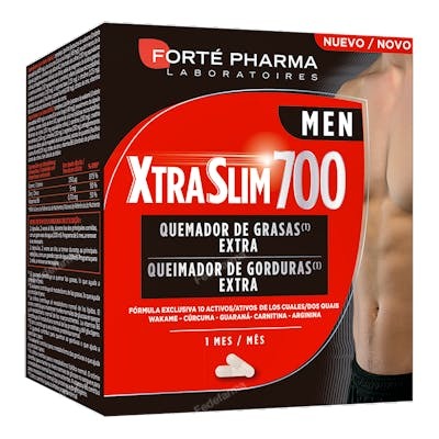 Forté Pharma XTRASLIM 700 MEN Brûleur de graisse 120 gélules Forté Pharma XTRASLIM 700 MEN Brûleur de graisse 120 gélules