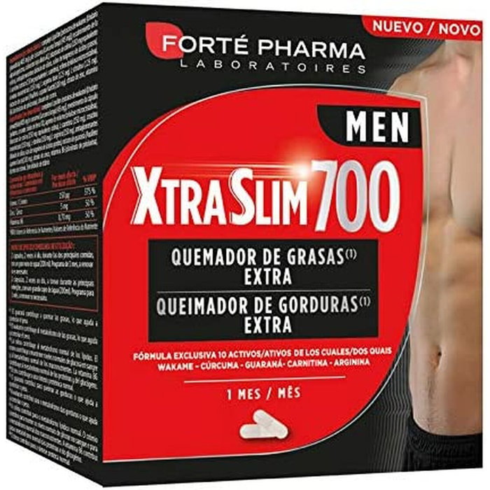 Forté Pharma XTRASLIM 700 MEN Brûleur de graisse 120 gélules Forté Pharma XTRASLIM 700 MEN Brûleur de graisse 120 gélules