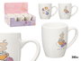VESSIA Tasse en porcelaine Make It Sweet blanc 350ml, lot de 27