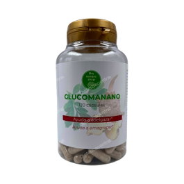 The Konjac Shop Glucomanano 120 Capsules - Complément Alimentaire à Base de Konjac