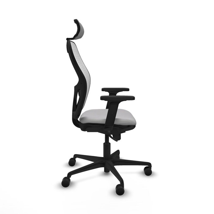 Piqueras y Crespo Chaise de Bureau avec Appui-tête Jorquera 2D036N2 Gris clair Piqueras y Crespo Chaise de Bureau avec Appui-tête Jorquera 2D036N2 Gris clair