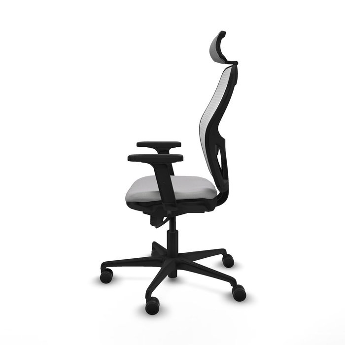 Piqueras y Crespo Chaise de Bureau avec Appui-tête Jorquera 2D036N2 Gris clair Piqueras y Crespo Chaise de Bureau avec Appui-tête Jorquera 2D036N2 Gris clair