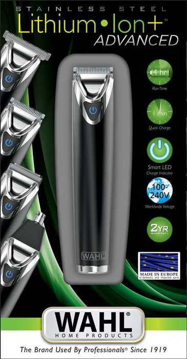 Wahl 9864-016 Tondeuse Corporelle sans Fil en Acier Inoxydable Advanced Lithium Wahl 9864-016 Tondeuse Corporelle sans Fil en Acier Inoxydable Advanced Lithium