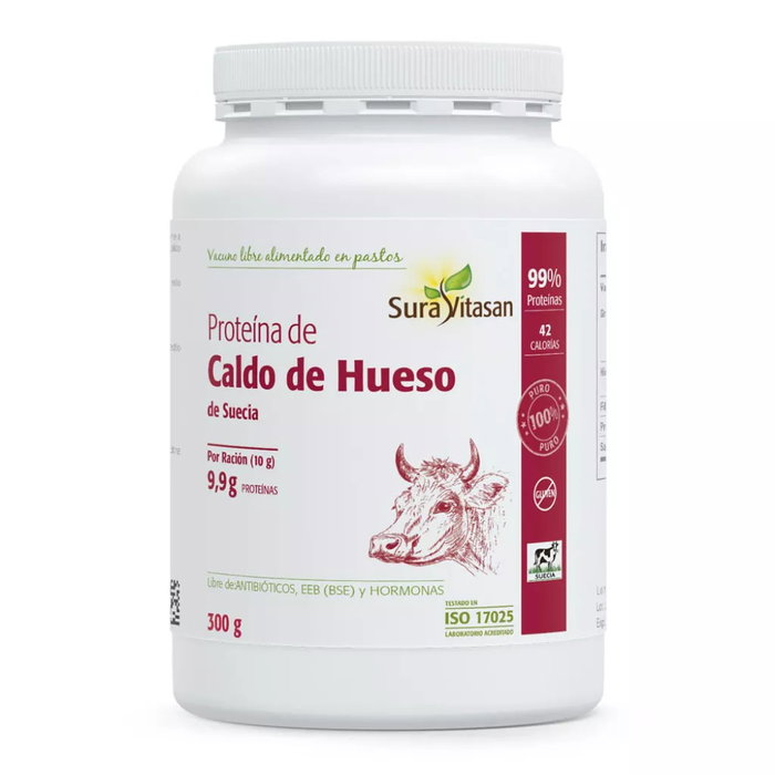 SURA VITASAN Protéine de Bouillon d'Os de Bœuf 300g