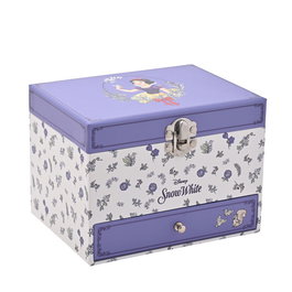 Disney Coffret à bijoux musical Blanche-Neige et les princesses - Mélodie et tiroir à souvenirs - Pour collectionneurs