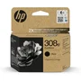 HP - Cartouche d'encre authentique Noir EvoMore 308e (7FP22UE) pour imprimantes Envy 6110, 6120, 6130, 6520, 6530