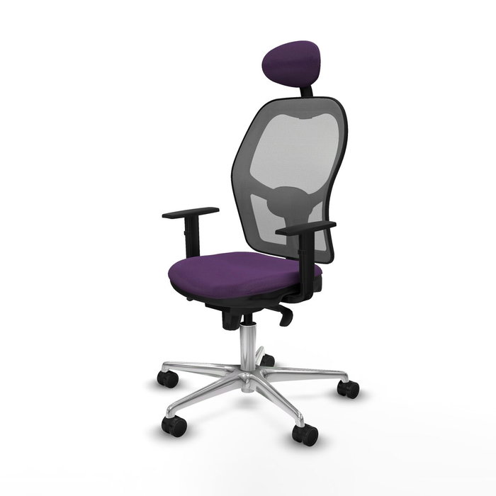 Piqueras y Crespo Chaise de Bureau avec Appui-tête Jorquera 1D086N1 Violet Piqueras y Crespo Chaise de Bureau avec Appui-tête Jorquera 1D086N1 Violet