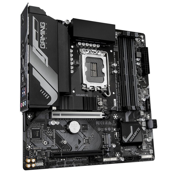 Gigabyte B760M Gaming X DDR4 - Carte Mère Micro ATX Socket LGA 1700 pour Intel 12e/13e/14e Gen, PCIe 5.0, M.2 PCIe 4.0, LAN 2.5GbE