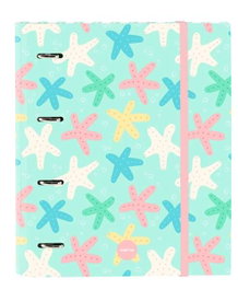 Safta Classeur 4 anneaux 35mm avec intercalaires A4 100 feuilles 27x32x3,5cm
