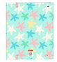 Safta Classeur 4 anneaux 35mm avec intercalaires A4 100 feuilles 27x32x3,5cm