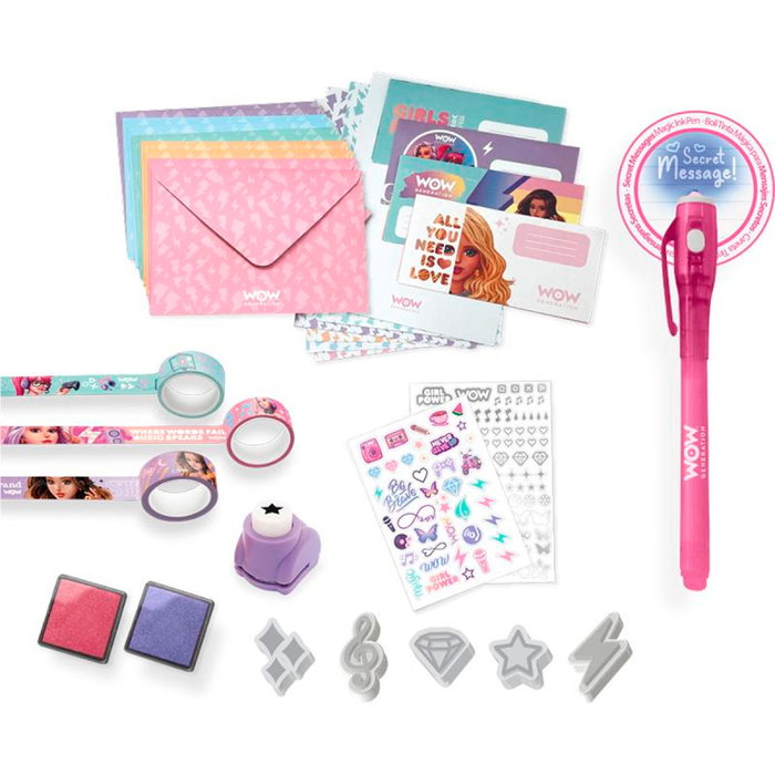 Kids Euroswan Set Crea Tus Cartas My Secret World - Wow Generation Kids Euroswan Set Crea Tus Cartas My Secret World - Wow Generation