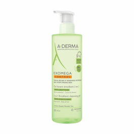 A-Derma Exomega Control Gel émollient 2 en 1 500 ml
