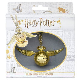 The Carat Shop Collier Harry Potter avec horloge Vif d'or plaqué or