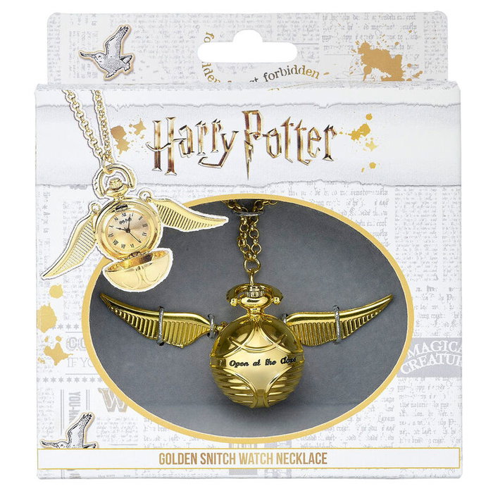 THE CARAT SHOP - Pendentif collier Golden Snitch Harry Potter en métal doré THE CARAT SHOP - Pendentif collier Golden Snitch Harry Potter en métal doré