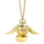 THE CARAT SHOP - Pendentif collier Golden Snitch Harry Potter en métal doré