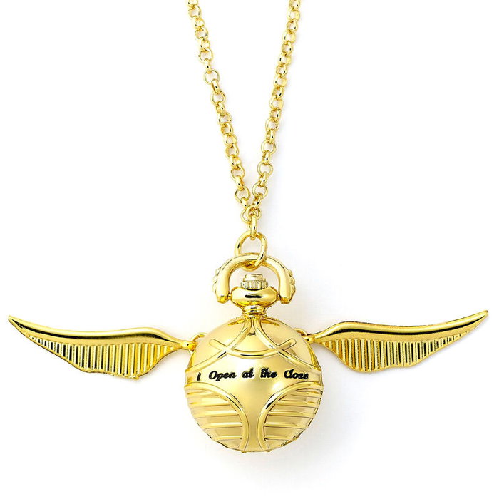 THE CARAT SHOP - Pendentif collier Golden Snitch Harry Potter en métal doré THE CARAT SHOP - Pendentif collier Golden Snitch Harry Potter en métal doré