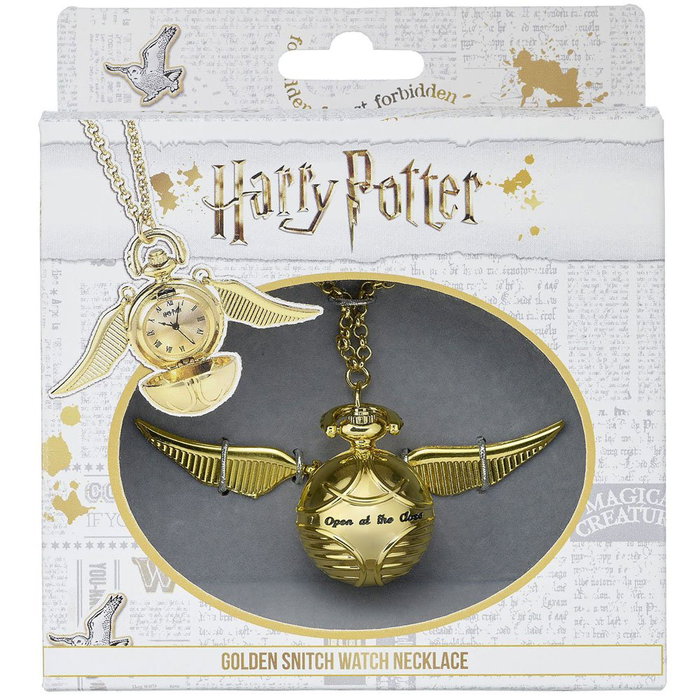 The Carat Shop Collier Harry Potter avec horloge Vif d'or plaqué or The Carat Shop Collier Harry Potter avec horloge Vif d'or plaqué or