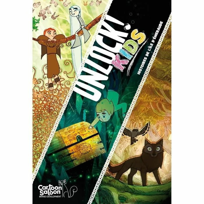 Asmodee Unlock! Kids : Histoires de l'île d'Emeraude