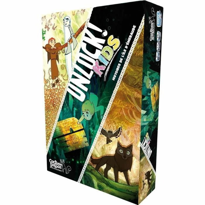 Asmodee Unlock! Kids : Histoires de l'île d'Emeraude