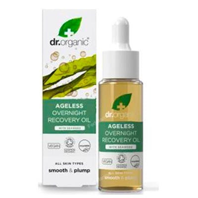 Dr. Organic AGELESS Huile de Nuit Réparatrice aux Algues Marines 30 ml