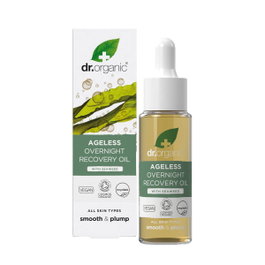 Dr. Organic AGELESS Huile de Nuit Réparatrice aux Algues Marines 30 ml