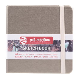 Talens Art Creation Carnet de croquis Rose champagne 12 x 12 cm