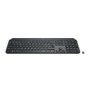Logitech MX Keys Wireless - Clavier sans fil Bluetooth rétroéclairé avec pavé numérique et recharge USB-C