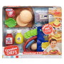 Little Tikes Creative Chefs Kit Cheeseburger And Fries 643194 - Jouet de cuisine réaliste avec plus de 22 accessoires et pâte réutilisable pour enfants dès 3 ans