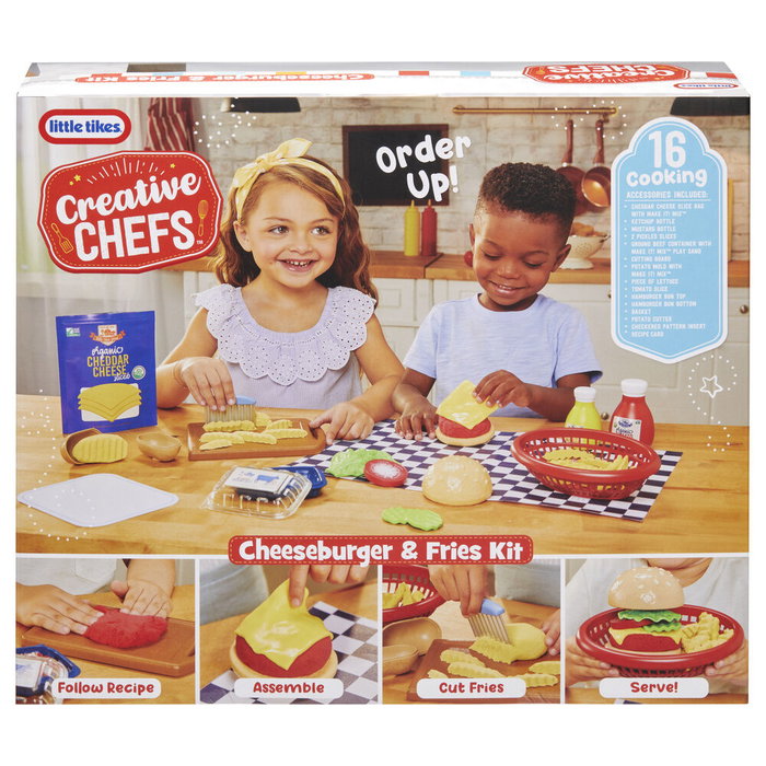 Little Tikes Kit Creative Chefs Cheeseburger et Frites