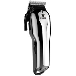 Thulos TH-CP111 Tondeuse à Cheveux Sans Fil avec Lame en Acier Inoxydable, Batterie Lithium 2000 mAh, 2 Vitesses, 4 Peignes Guide 3-13 mm
