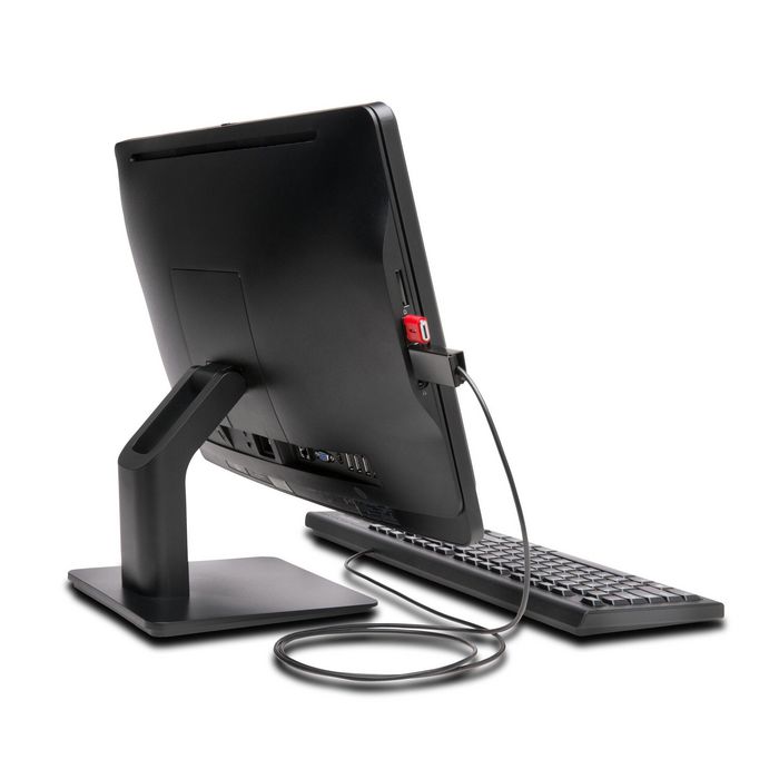 Kensington K67915WW Bloqueur de Port USB Carré Sécurité - Blocage Physique pour Ports USB Adjacents et Prévention des Accès Non Autorisés