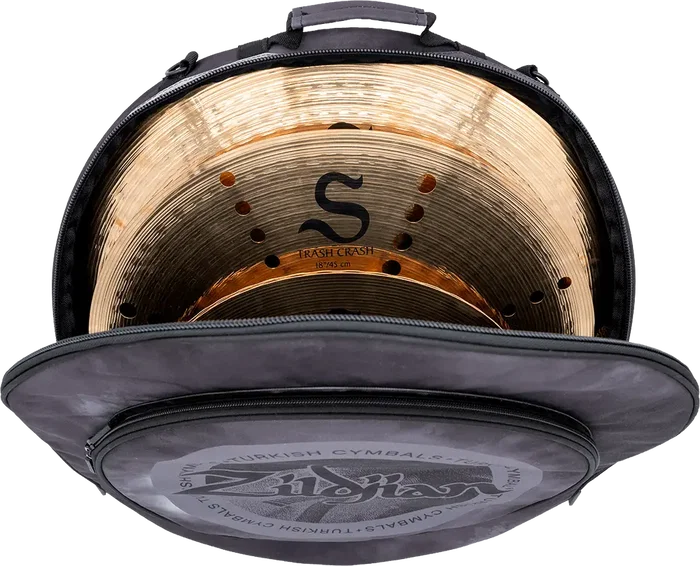 Zildjian Black Rain Cloud Zildjian (20") Housse pour Cymbales Étudiant avec Bretelles Sac à Dos et Poche