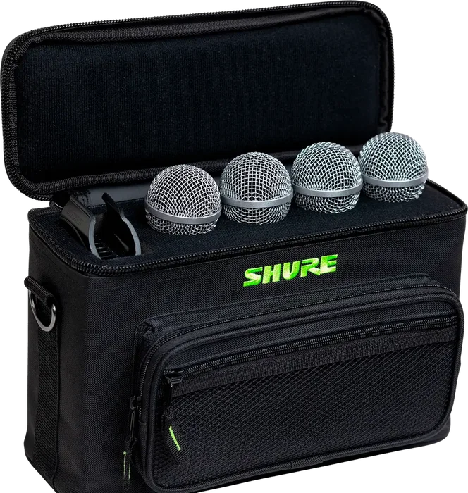 SBG Housse de transport en nylon pour 4 microphones